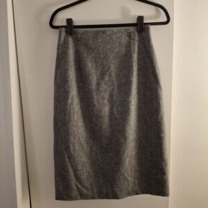 Simons Gray Pencil Skirt